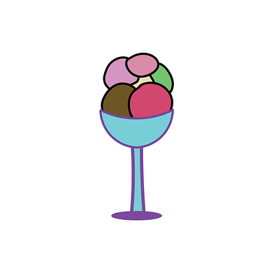 mmm... i'm craving ice cream 😋🤤 art branding character design design digital graphic design illustration