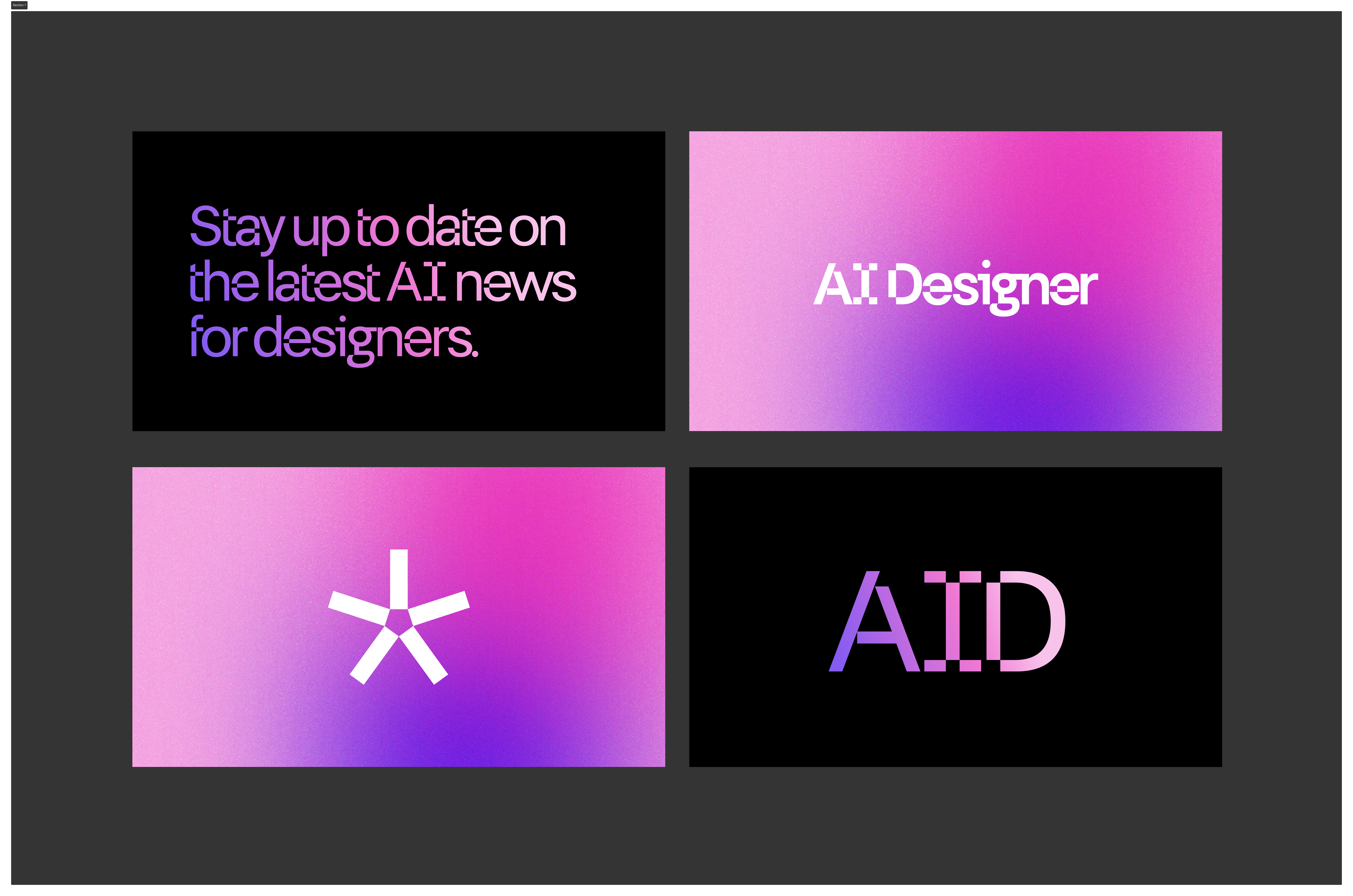 Logo for AI Designer ai ai branding ai design ai designer ai logo ai logo design ai startup branding logo minimalist