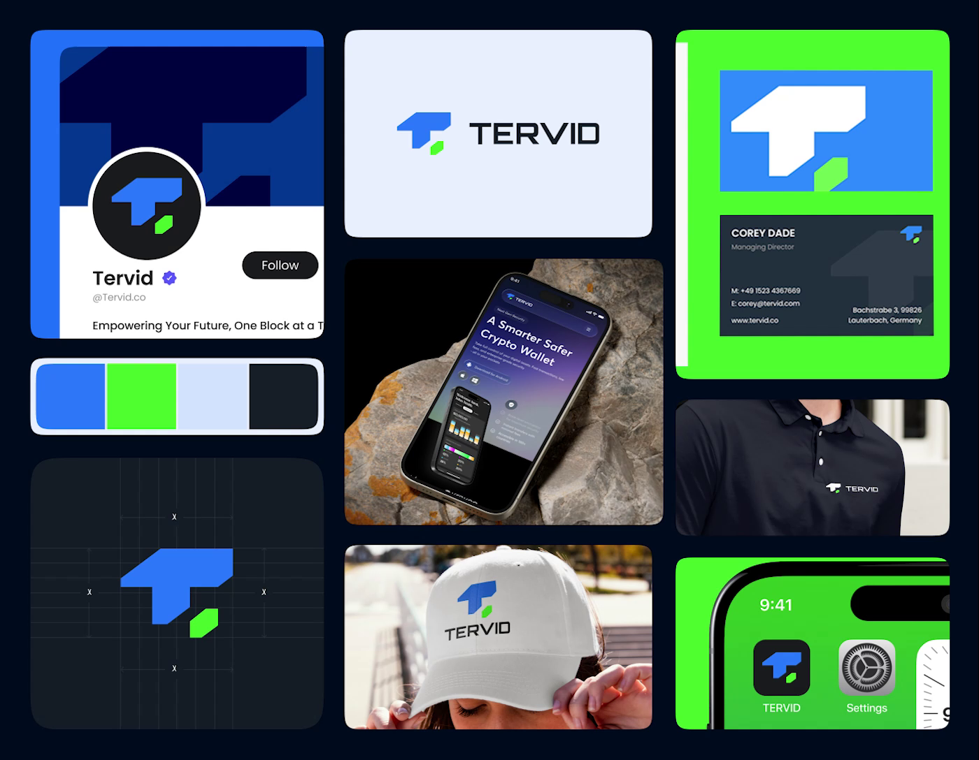 Tervid Crypto Branding by DesiznLab Studio on Dribbble