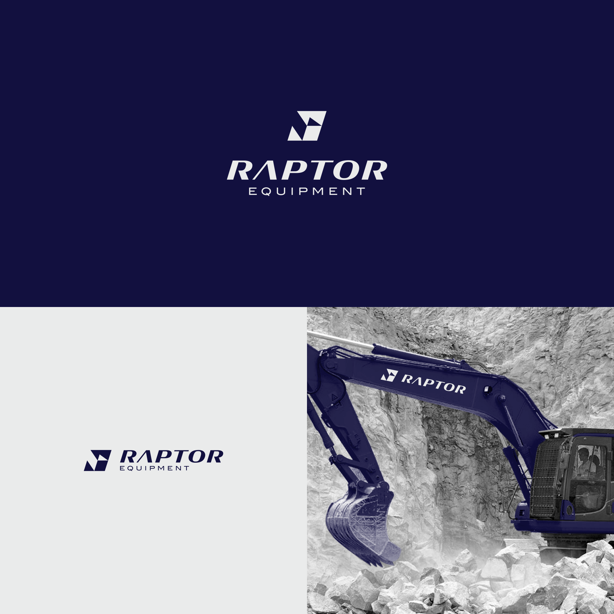 Raptor Equipment Branding & Logo Design brandingdesign constructionbranding graphicdesign industrialdesign logodesign