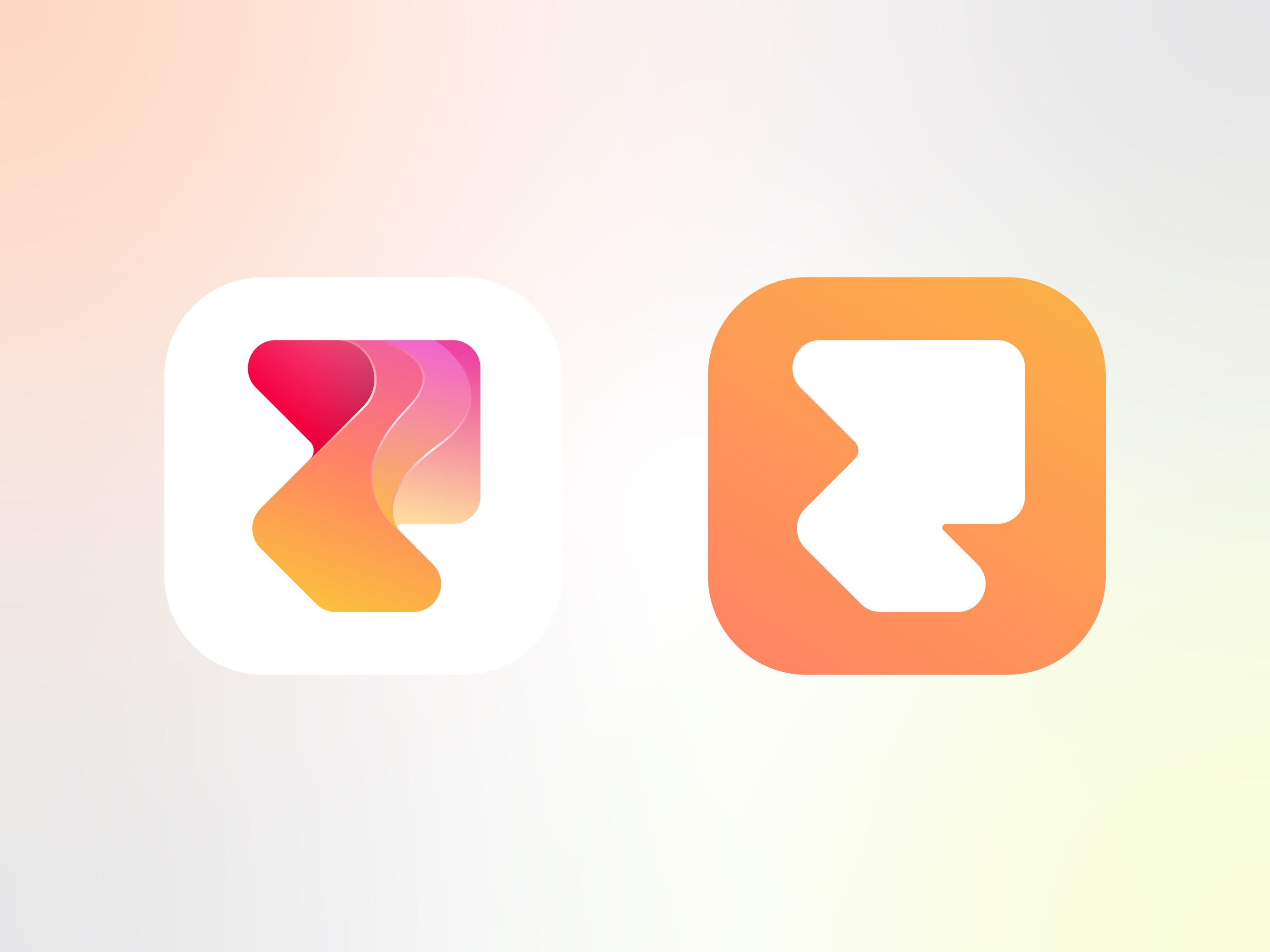 Modern Gradient abstract Letter R logo design for app icon app icon brand identity business logo colorful logo creative logo ecommerce logo flowing ribbon style futuristics logo gradient branding gradient logo icon designer letter r logo logo logo designer modern branding modern logo r icon r mark r monogram trending logo