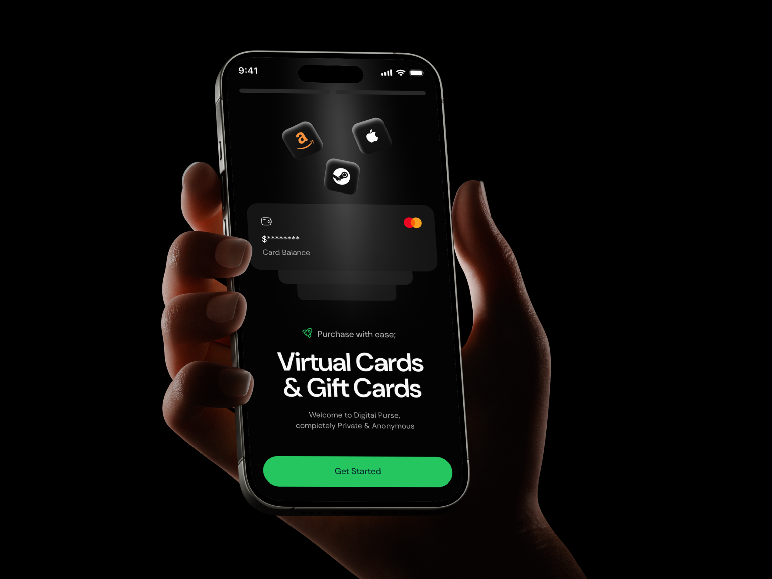 Fintech Web Design & Mobile App Design - UI UX Design design figma fintech gift card ui mobile mockup redesign ui uiux user interface design ux virtual card