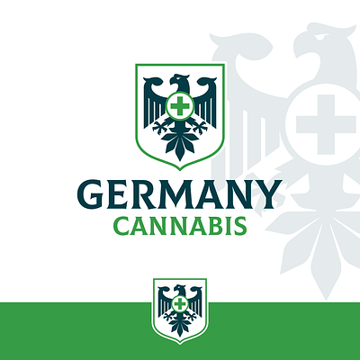Germany Cannabis Logo branding design graphic design logo logo design logos typography vector
