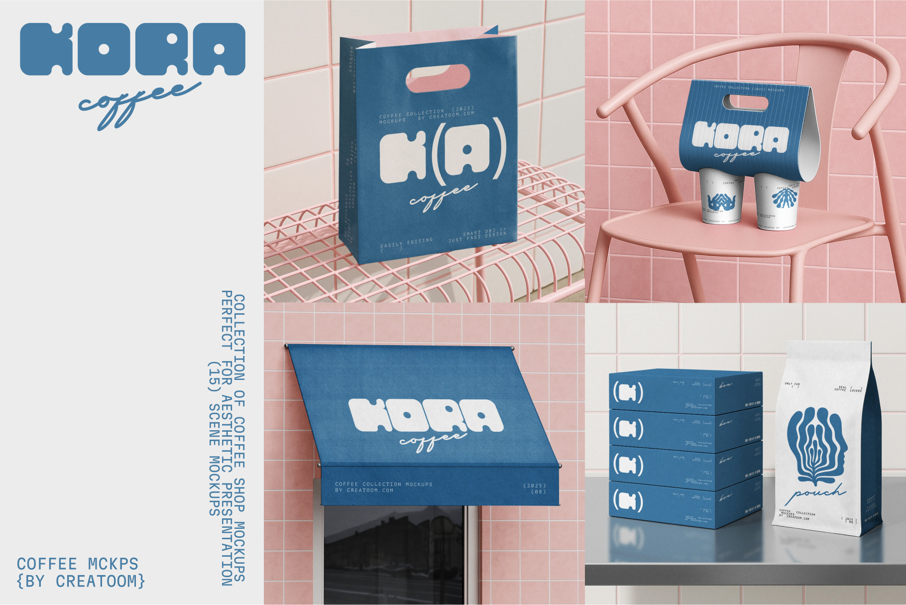 KORA – Coffee branding mockups adobe photoshop ai awning mockup bag mockup box mockup coaster mockup coffee mockup cup mockup free free mockup freebies graphic design holder cup mockup menu mockup mockup packaging mockups pouch mockup psd sandwich mockup tshirt mockup