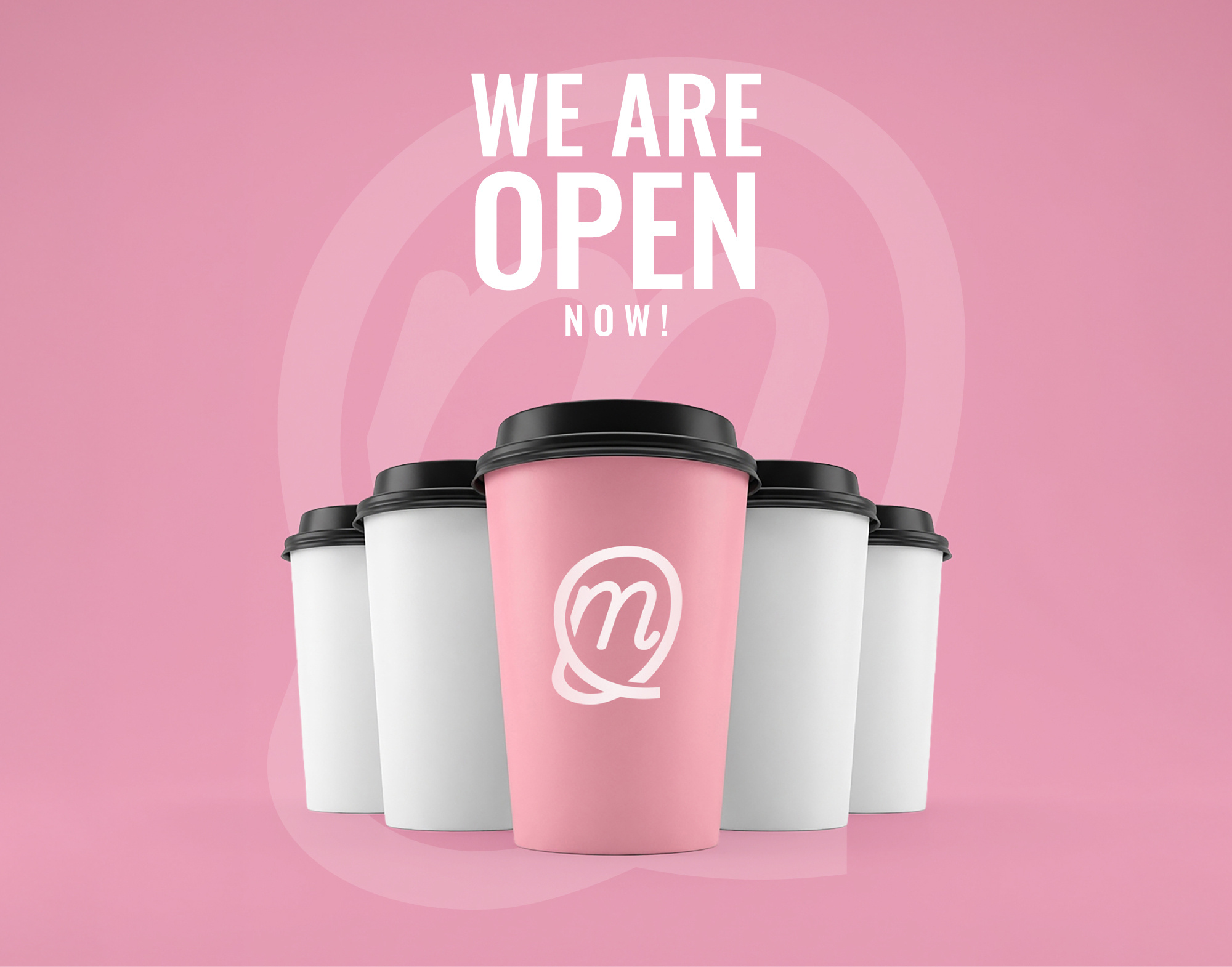 Del Mor - Cafe or Restaurant Logo Design brand identity branding brandmark cafe logo coffee shop design dm logo food logo icon letter dm lettermark logo logo designer logomark logotype restaurant logo