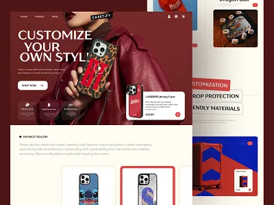 Casetify Website Redesign conversion focused design ecommerce design ecommerce website home page design landing page design minimal ecommerce modern website design online store design product page design sales page design shopify designer shopify developer shopify expert shopify store design shopify theme customization store redesign ux ui designer web ui design
