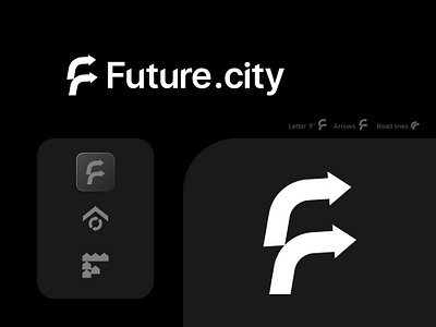 Future.city - Logo Design for Modern Real Estate brand design brand development brand identity branding business logo company logo consulting logo corporate logo future logo graphic design lettermark logo logo logo design minimal logo modern logo real estate logo road logo saas logo tech logo wordmark logo