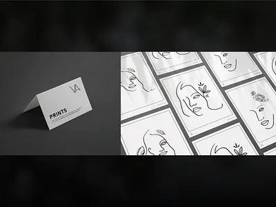 Va Decoración — Logo in Real-World Applications brand brand identity branding card clean design deco design graphic design illustration interior design logo logo applications logo design minimalist minimalist logo applications mockup print vector vector logo