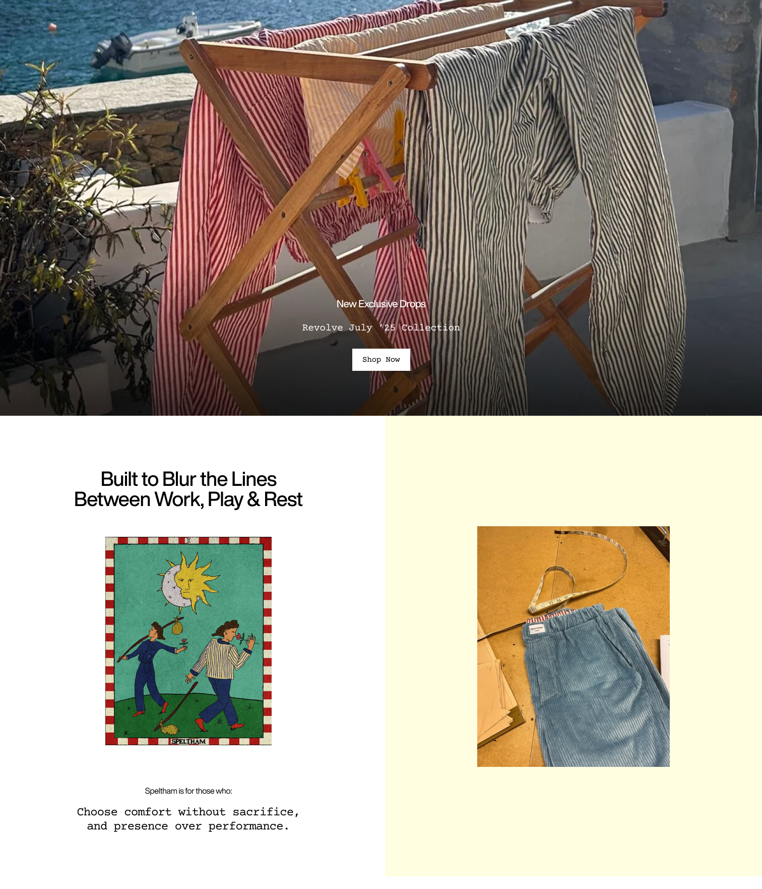 Ecommerce website speltham agency branding design landingpage ui ux