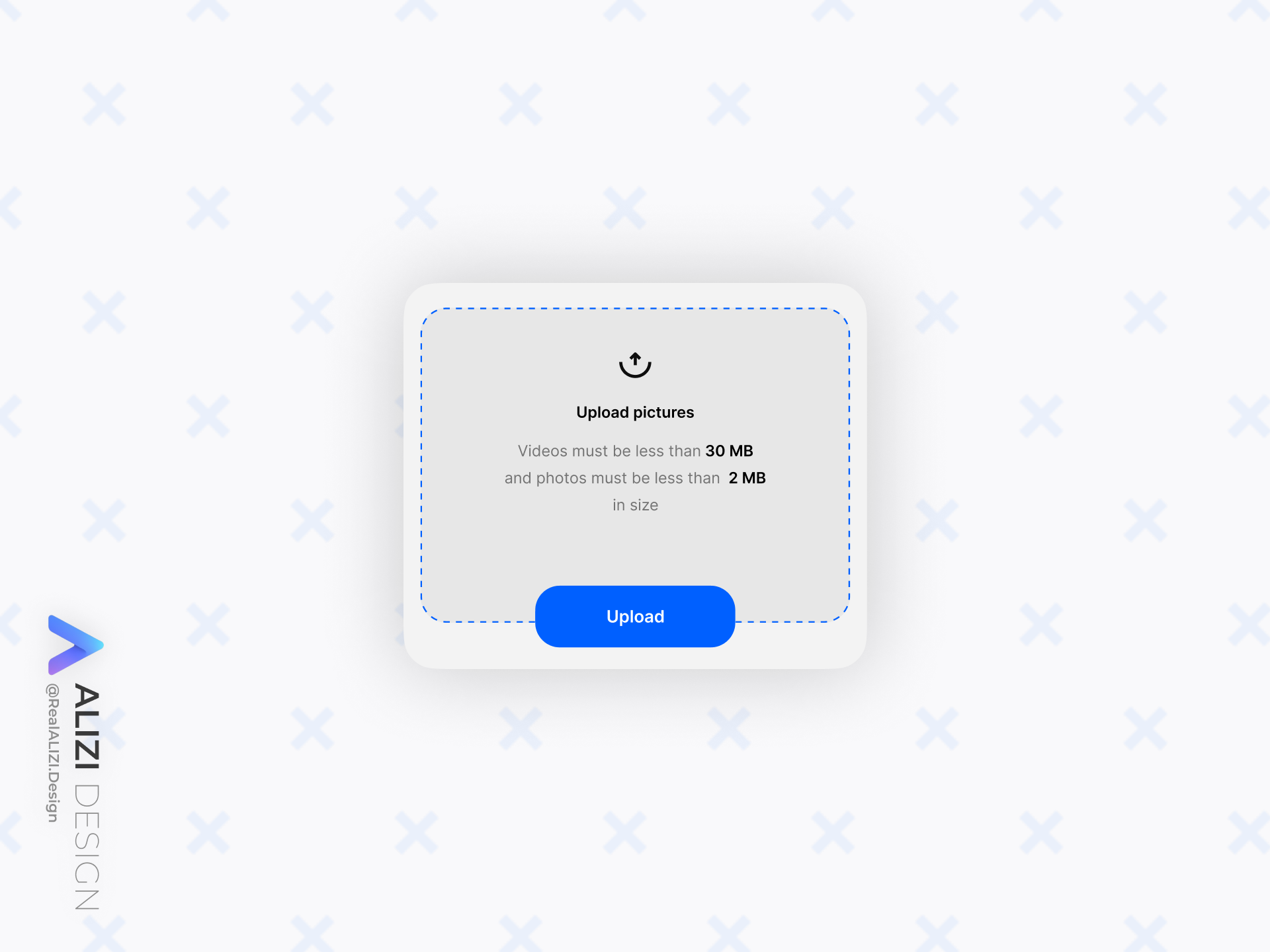 File Uploader Component ui