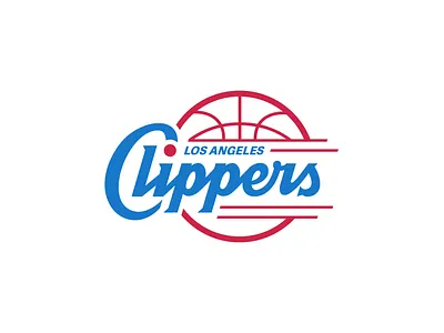 Los Angeles Clippers ball basketball california clippers custom font hollywood la logo los angeles nba rebrand script sports type