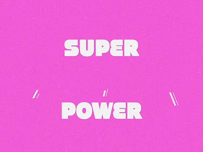 Power Pink! 2dmotion branding flat girlpower motion motiongraphics pink pinkpower superherostyle superpower