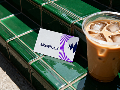 VoiceAfrica AI branding branding logo mockup poster