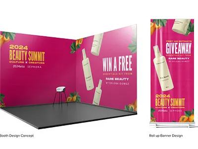 Giveaway Popup @ Beauty Summit 2024(Concept) branding event event design events experiential pop up popup
