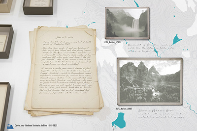 The First Letter adventure corwin jons crampon jon creative direction design drawn from the trail hike illustration map making northern territories thewayfindercompany