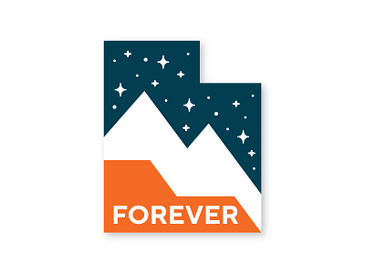 Utah Forever forever glow in the dark mountains night night sky pin red rock sticker utah visit utah