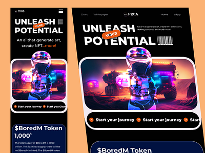 Landing Page Design 3d animation blockchain coins crypto crypto landing page cryptocurrency cryptomarket defi design figma finance icons landing page page saas ui web web design website