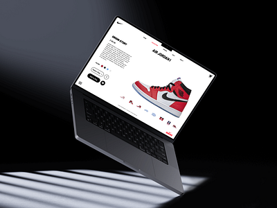 Nike Website Redesign branding figma graphic design logo ui websitedesigning