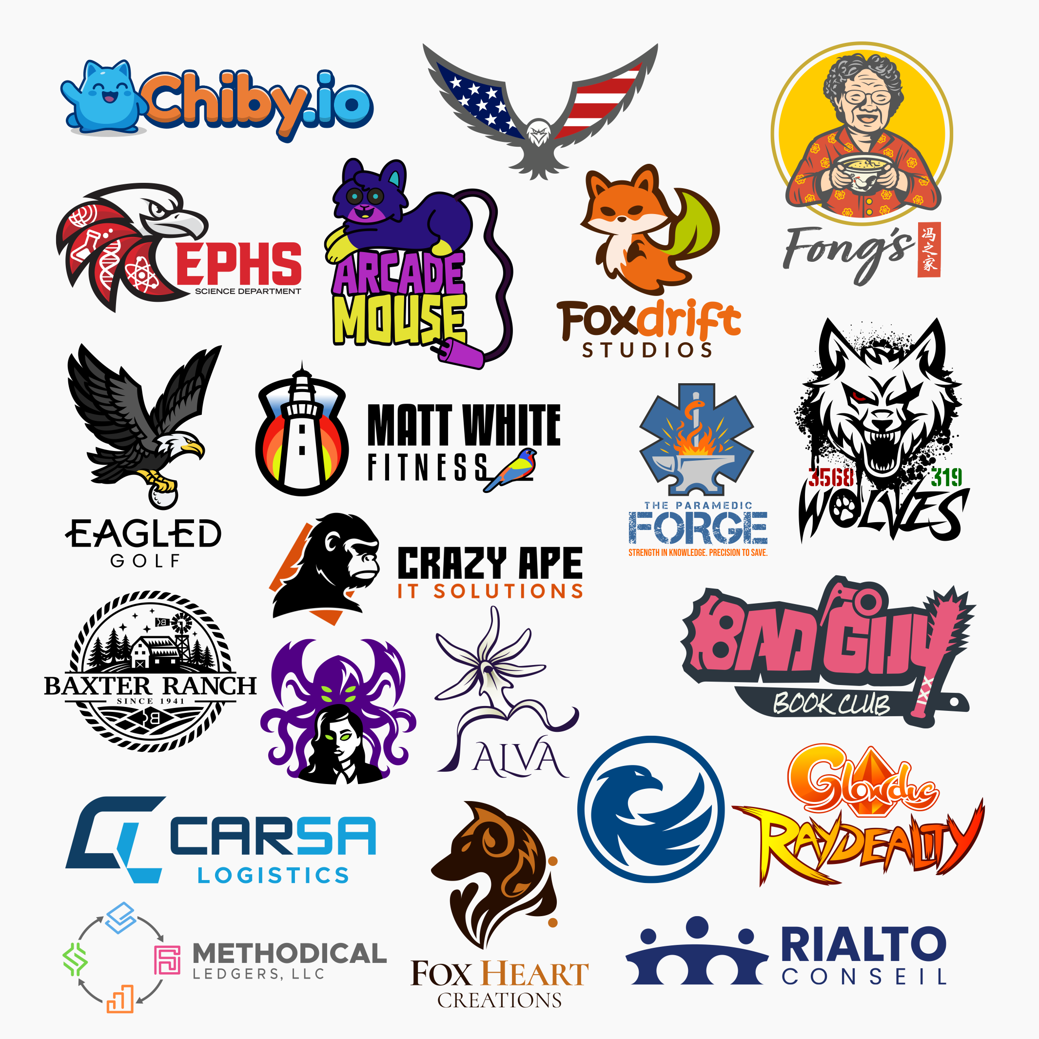 My Logofolio 2025 branding commission commission art design freelance work graphic design graphic designer logo logo design logo design branding logo designer logofolio vector vector art