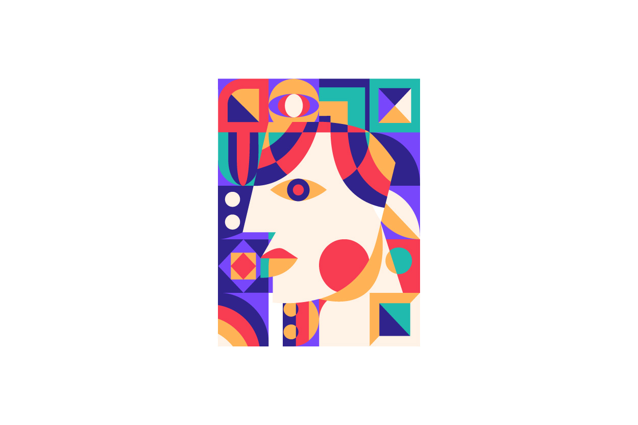 Example of Exclusive Colorful Package Logo.