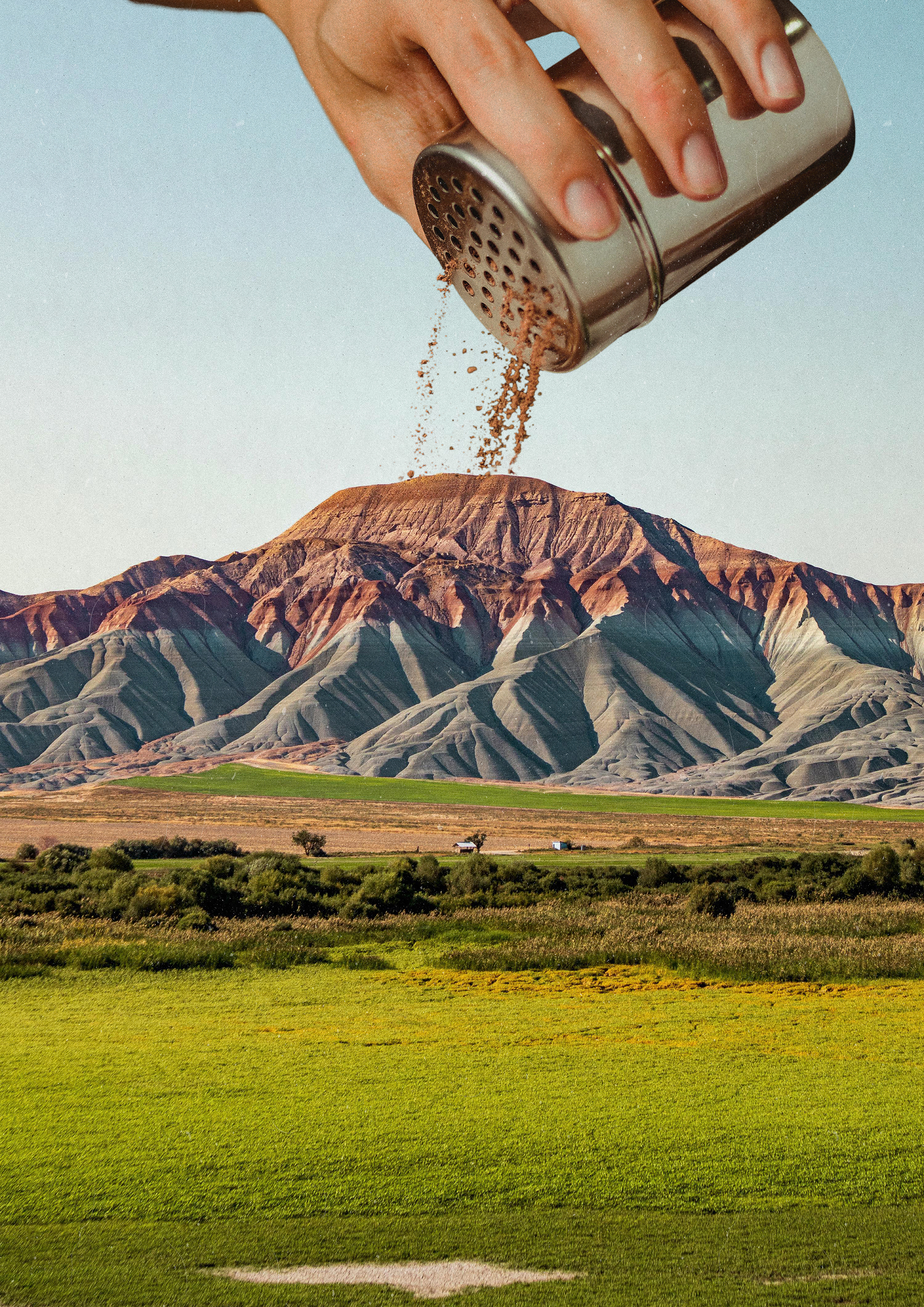 Step 8: Dust with cocoa powder on the top album cover book cover collage cover design design digital art graphic design illustration 그래픽디자인 꼴라주 꼴라쥬 콜라주 콜라쥬