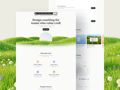 Brightcraft - Education Landing Page design educatioin education landing page education website landing page minimalist online course online learning ui web web design website