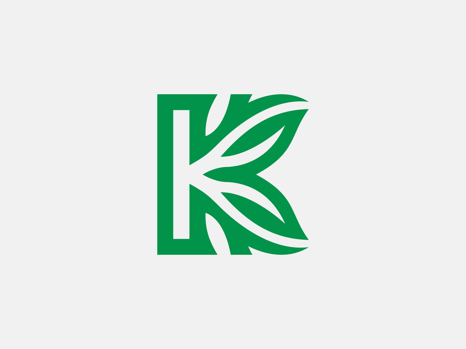K Eco Logo alphabet brand mark costom letter creative eco k initial k logo letter k lettermark logo mark luxury modern monogram synbol type