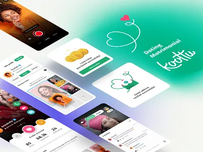 Koottu dating app chat dating mobile app gradient match finder mobile app mobile ui ontario relationship social app