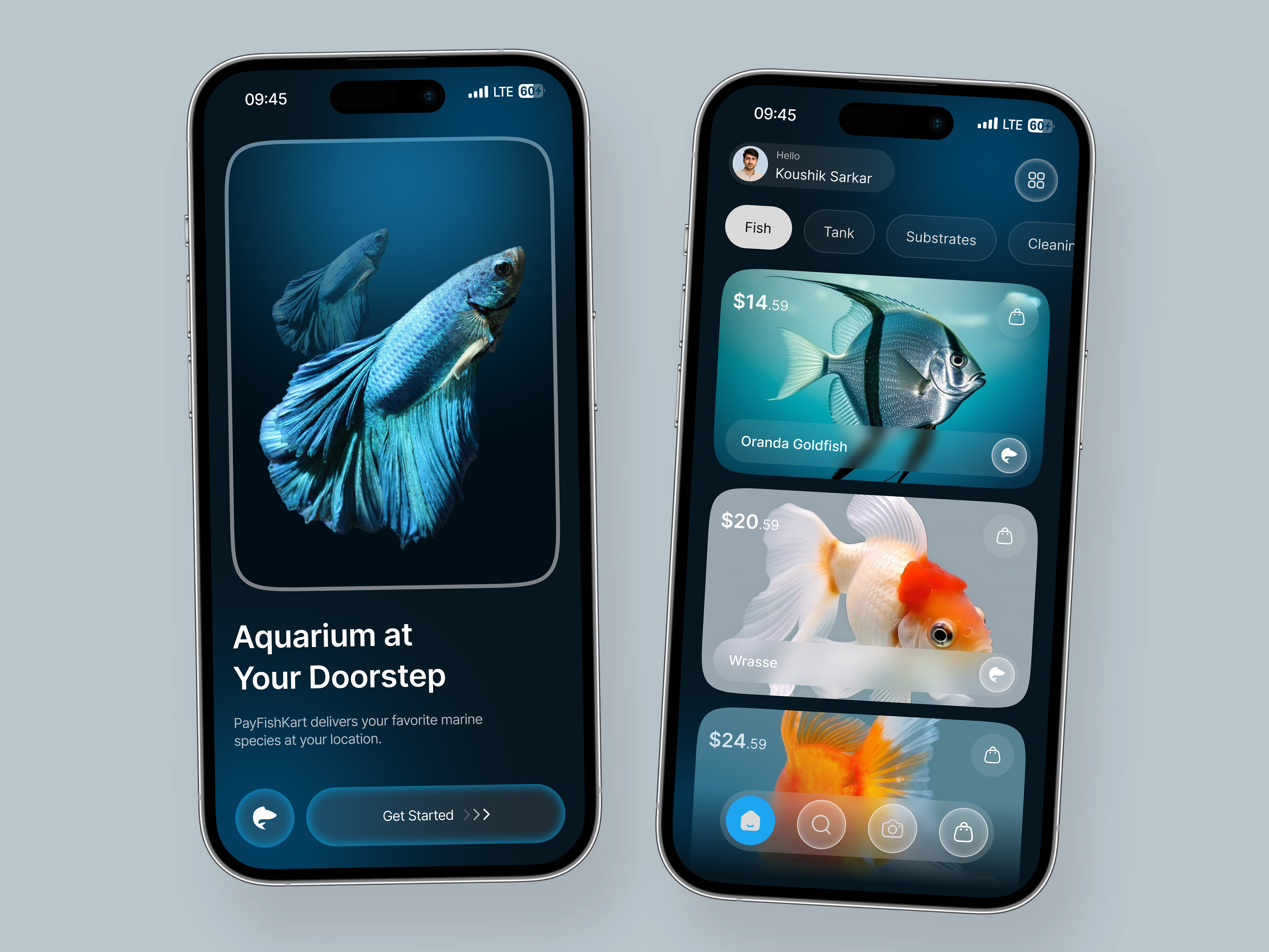 Example of Mobile App Design UI UX