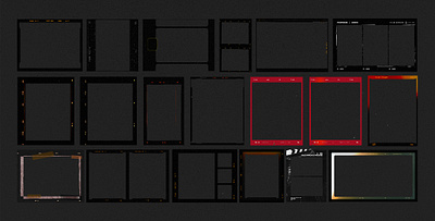 PNG Film Frame Pack
