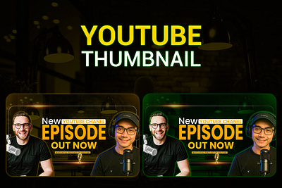 Podcast Youtube Thumbnail Design graphic design