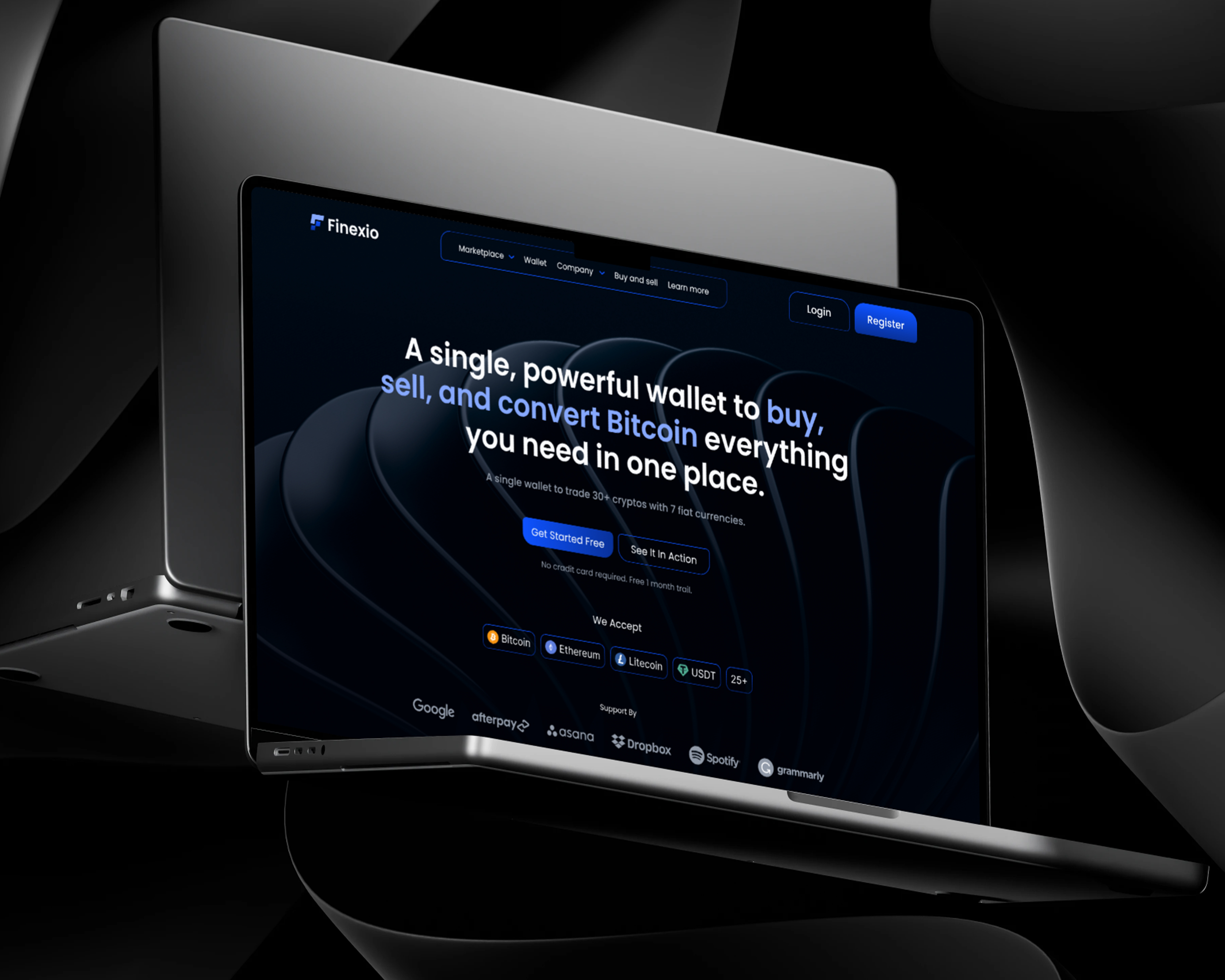 Finexio – Modern Crypto Wallet & Digital Payment Web UI Design 3d blockchain branding crypto crypto exchange crypto landing page crypto wallet crypto wallet web design cryptocurrency dark mood design digital graphic design home page design illustration landing page logo modern crypto dashboard ui design uiux for crypto warframe