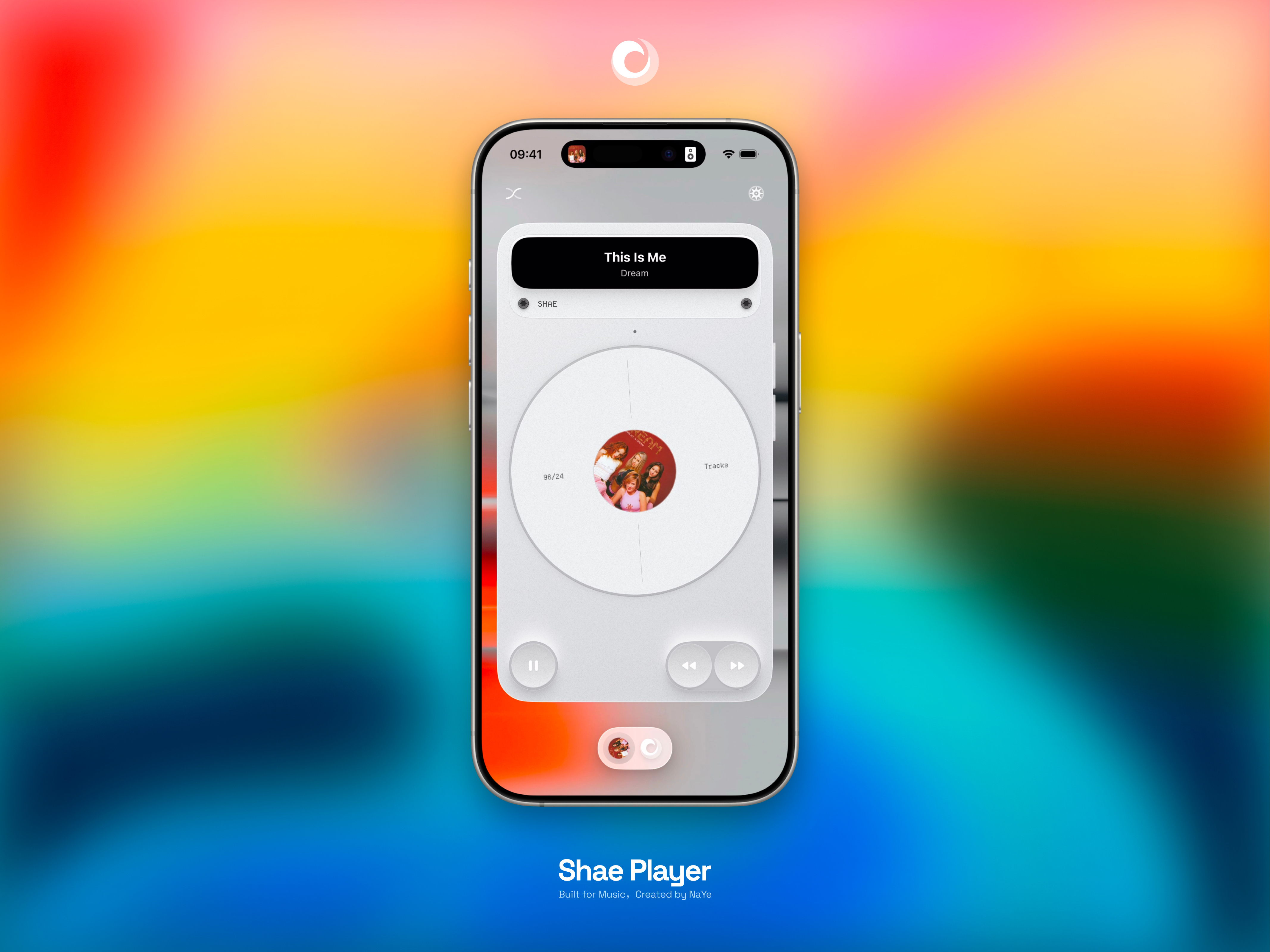 Shae Player design figma music product design ui ui kit