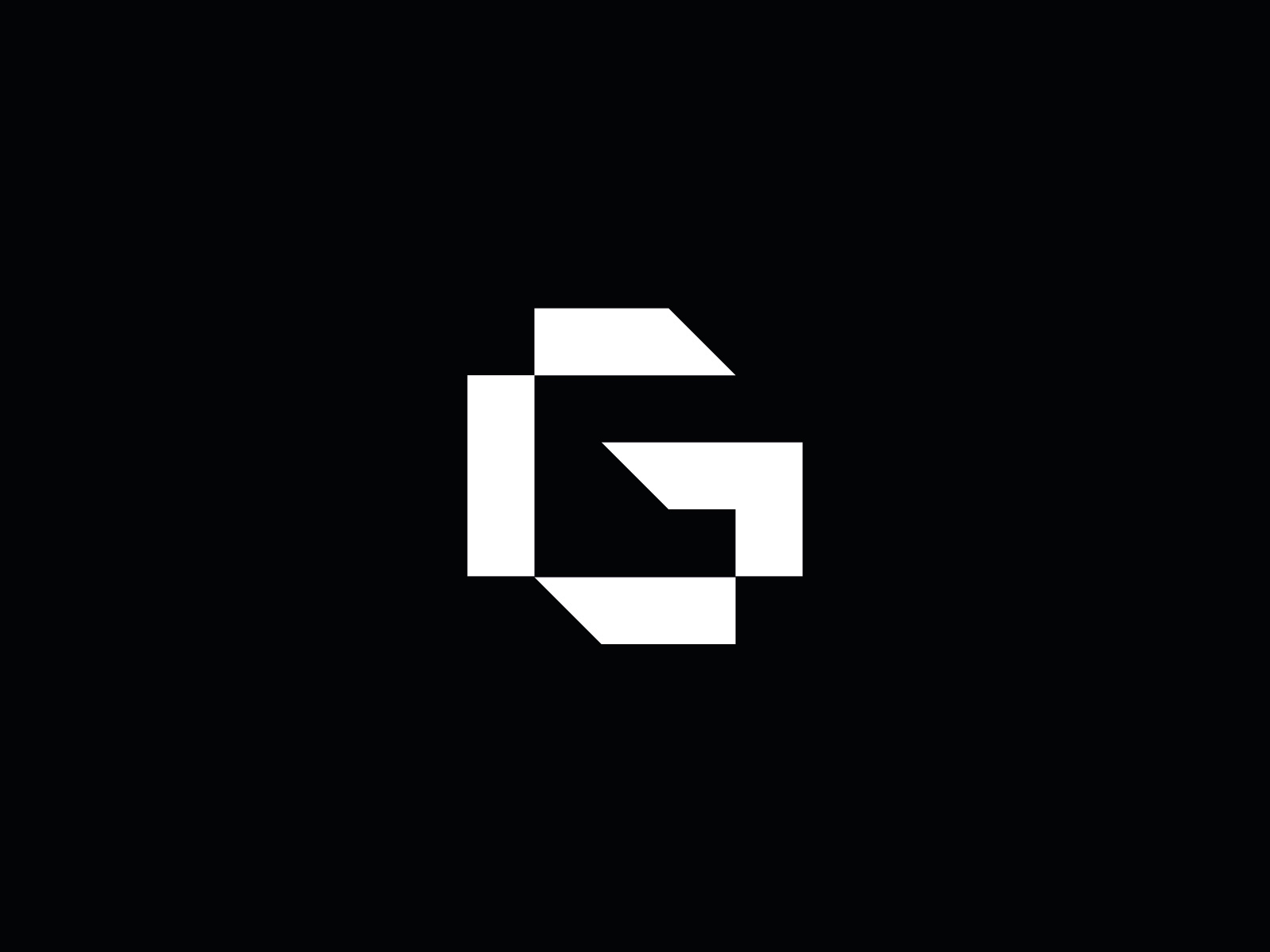 Minimal G Logo Mark – Clean Geometric Design abstract g letter abstract logo branding brandmark clean geometry logo g g letter logo geometric logo graphic design grid system logo logo logo design logo for sale modern logo design monochromatic logo tech logo