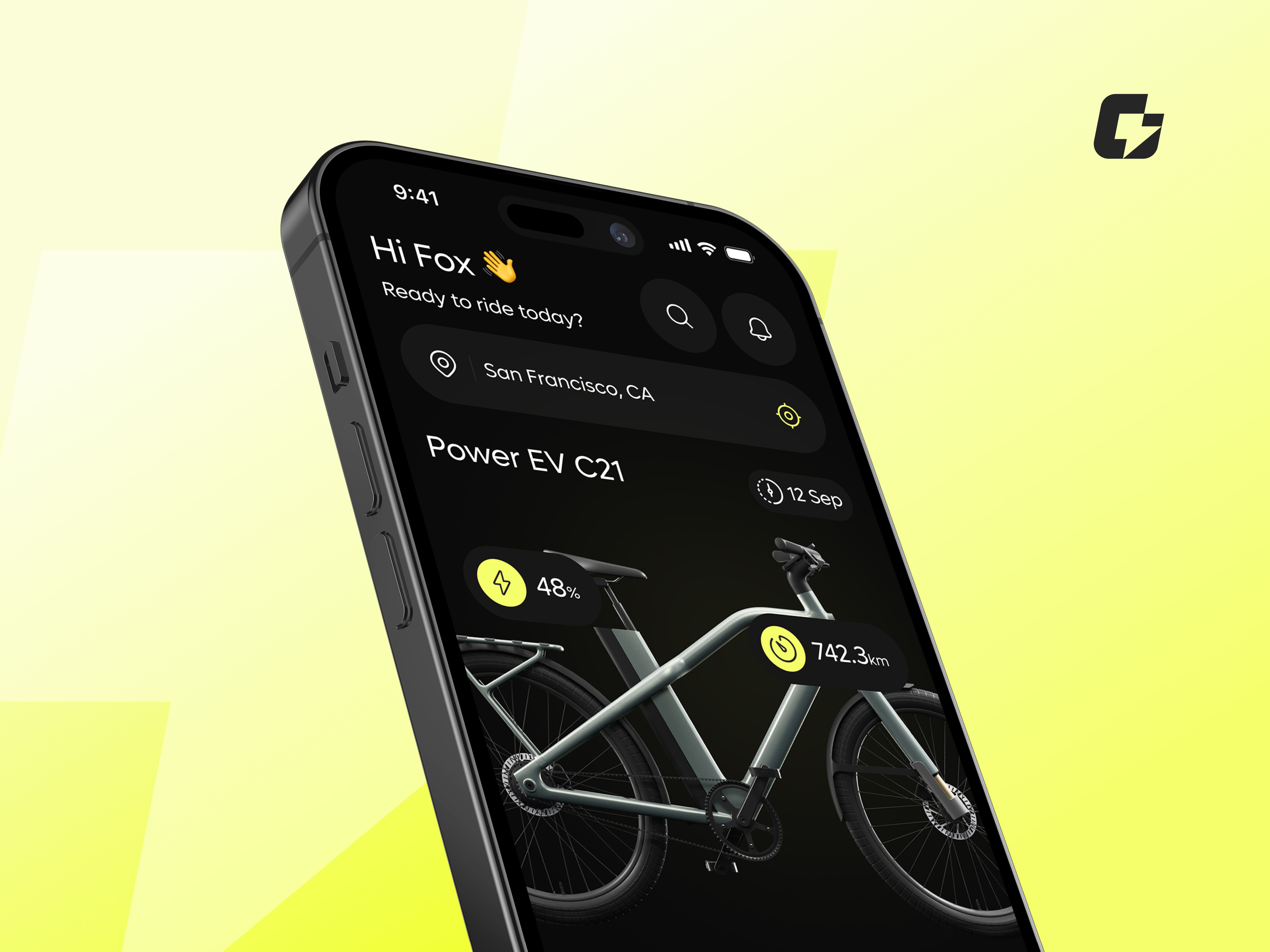 Electric Bicycle Charging & Rental App UX UI Design app design app ui bicycle bicycle app ui charging station charging station app electric electric bicycle electric charging station app electric cycle app mobile app parking parking app parking app ui rental app ui ui design ui ux ux
