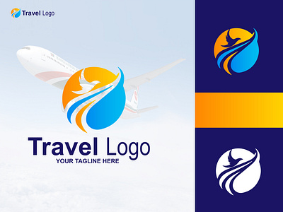 Travel agency logo for sale modern