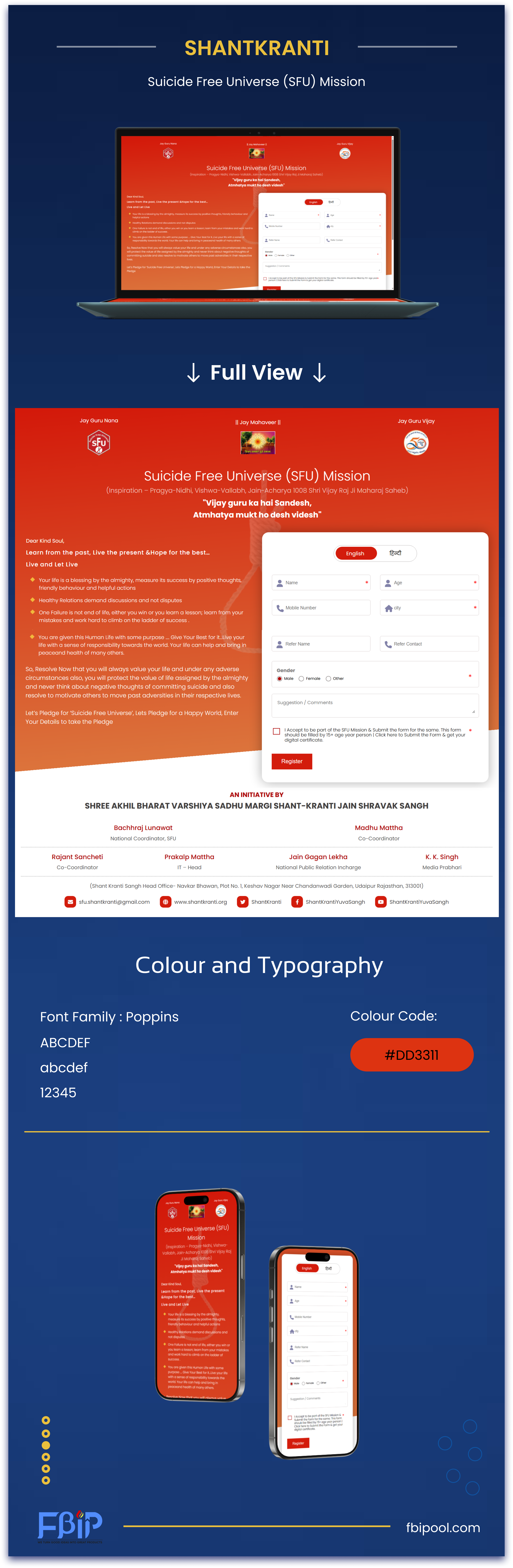 Shantkranti | Website ui web website website design