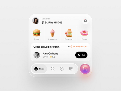 Food Delivery App! design food icon icondesign iconography iconpack icons iconset illustration