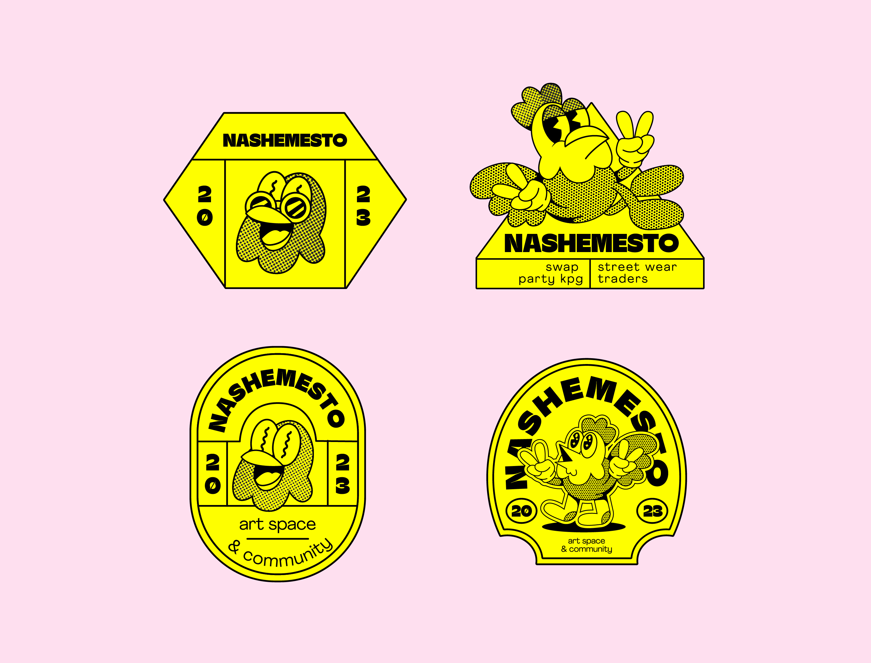 Example of Logo concept for art space
