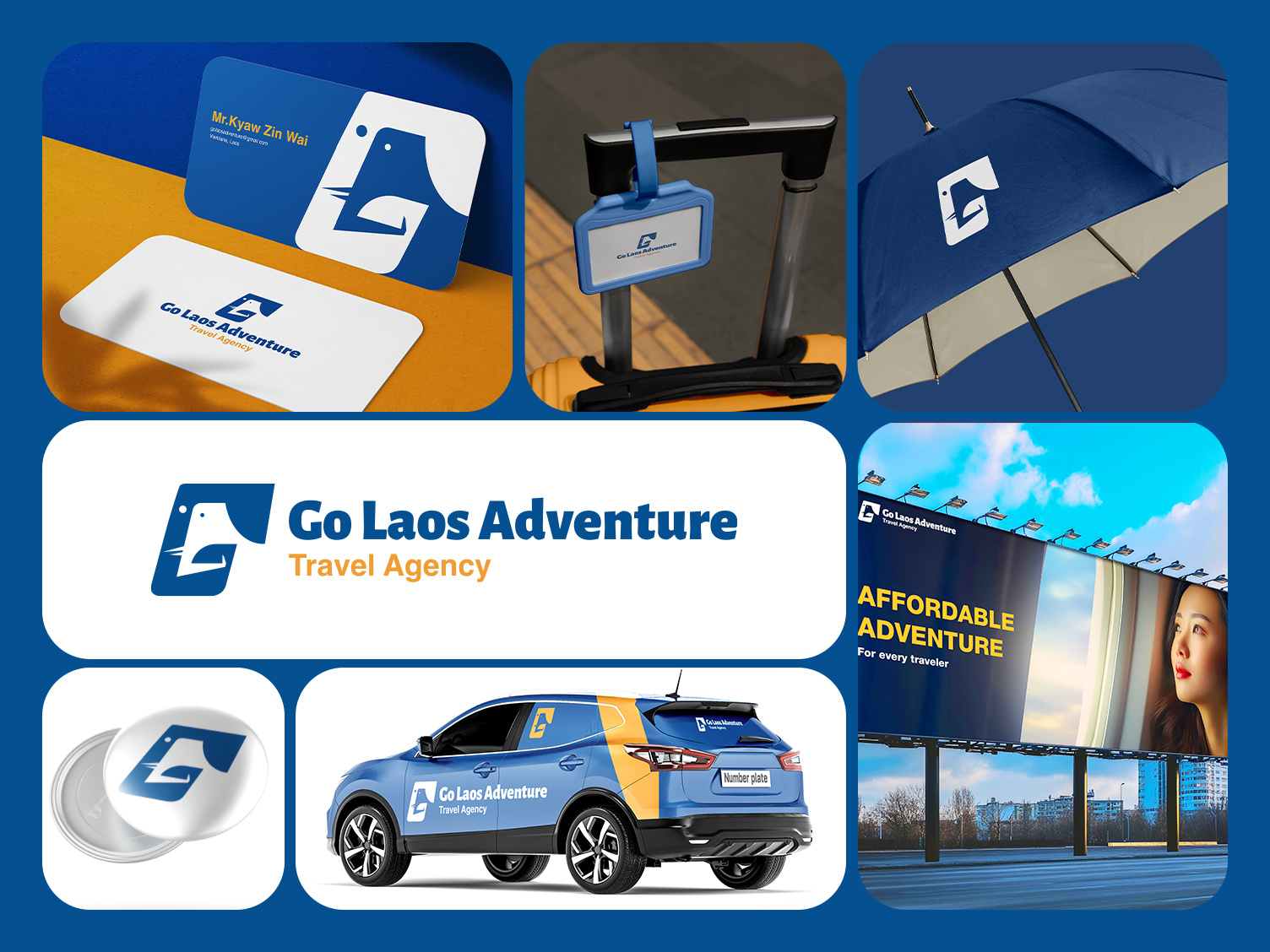 Example of Basic Logo Branding Package