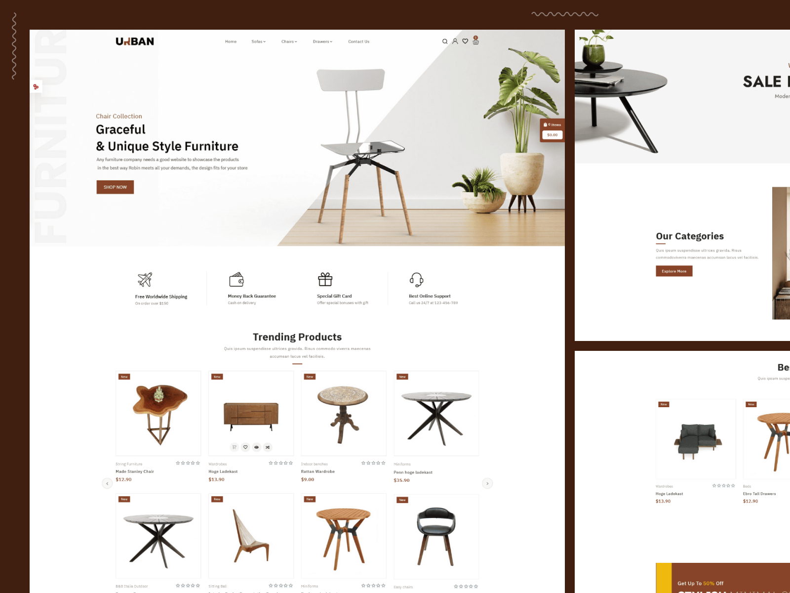 ✨ Elegant Furniture E-commerce Web Design — By Gree Web Solution custom furniture website fast loading furniture website furniture brand website design furniture e commerce website furniture shop uiux furniture shopping experience ui furniture wordpress development home decor e commerce design luxury furniture online store minimalist furniture layout modern furniture web design modern web design for furniture next.js furniture e commerce online furniture catalog ui premium product showcase design prestashop furniture theme react.js furniture website responsive furniture website seo friendly furniture store