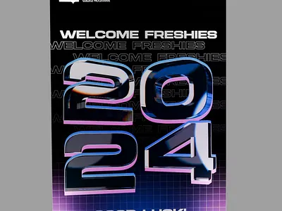 Holo Card for 2024 2024 3d 3d animation card 3d card 3d card animation preview card 3d card design college graphic design holographic card preview card