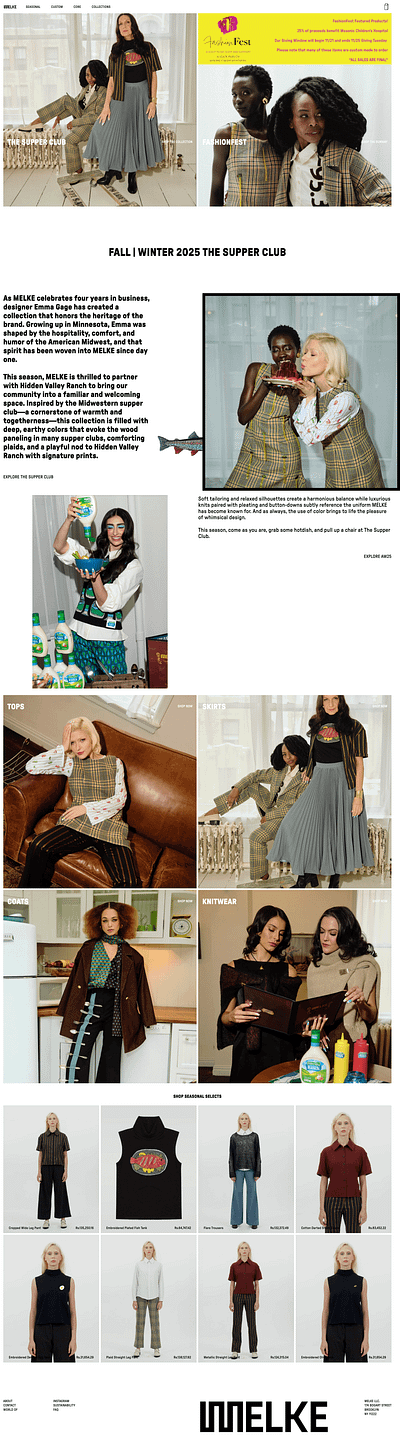 FashionFest Clothing Brand - Melke NYC Shopify Website branding me melke nyc melke nyc shopify website melke shopify store shopify shopify design shopify developer shopify store shopify website
