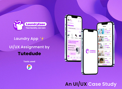 Laundry Ease UI/UX Case study | Laundry Booking App appdesign casestudy cleanui designsystem figma interactiondesign laundryapp mobileapp mobileuidesign onboarding productdesign prototyping uidesign uiux uiuxdesigner userexperience userinterface uxdesign uxresearch wireframing