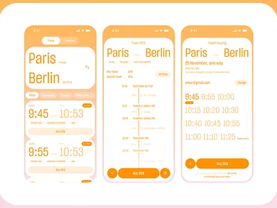 Train ticket app app booking mobile app ticket booking train ticket ui uiux