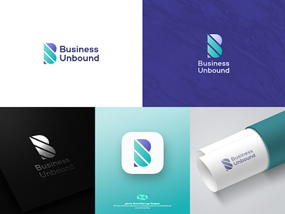 BU Combination Letter Logo design b branding bu business combination company logo design graphic design icon design logo design illustration initial letter logo logo design u unbound