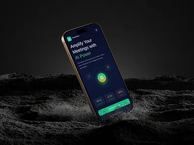 AI-Powered Meeting Management App – Smart Scheduling ai design ai ux figma meeting assistant mobile app mobile ui product design productivity app saas dashboard ui ux designer user experience
