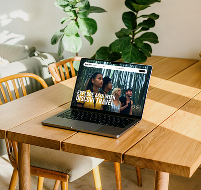 Discovi Travel: Brand & Web Refresh animation branding logo prototyping travel ui web