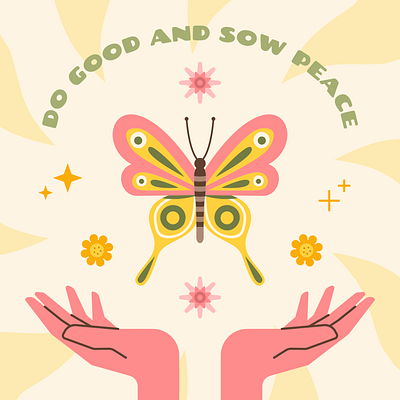 Peace part 1 for FREEPIK graphic design illustration vector