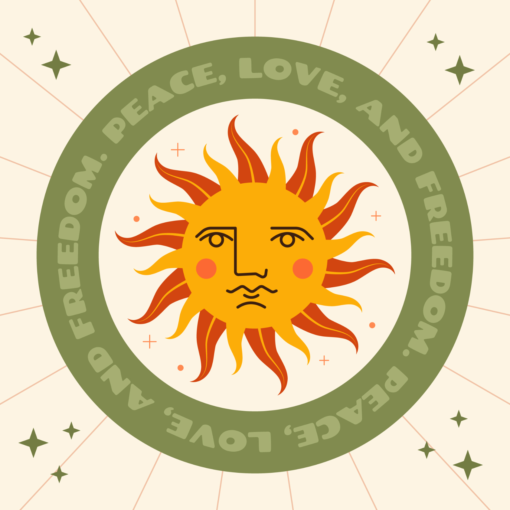 Peace part 2 for FREEPIK graphic design illustration vector